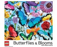 LEGO® Sommerfugler og blomster puslespill med 1000 deler