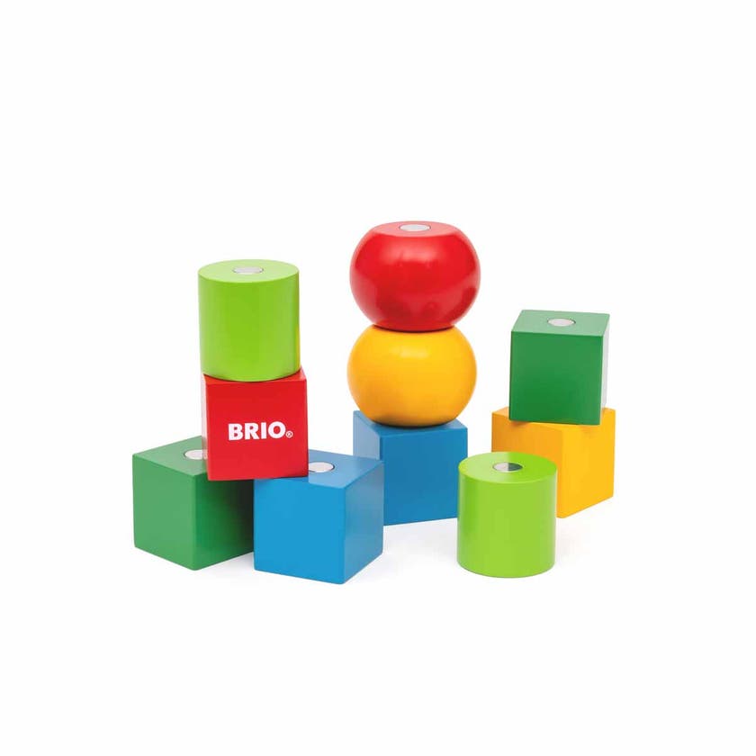 Brio Toddler, magnetiske trebiter