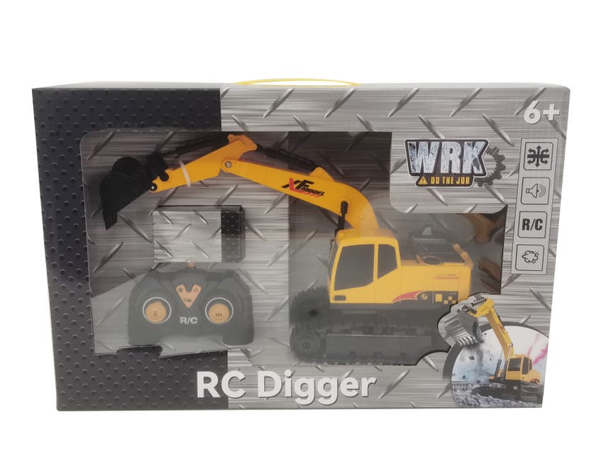 WRK, Radiostyrt Gravemaskin 1:20