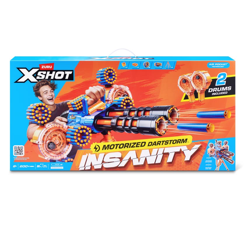 XSHOT Insanity Motorisert Blaster