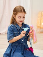 Steffi Love Mermaidizing dukke med lysende hale og delfin