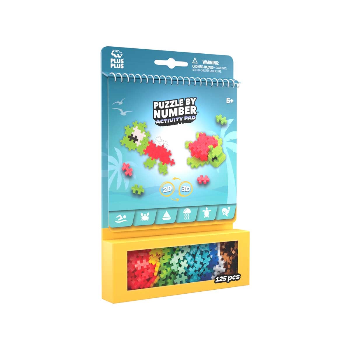 Plus-Plus Aktivitetsplate – Ocean