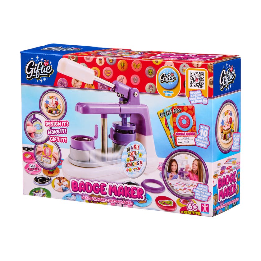 Giftie Badge Maker – lag egne buttons å bruke og gi bort