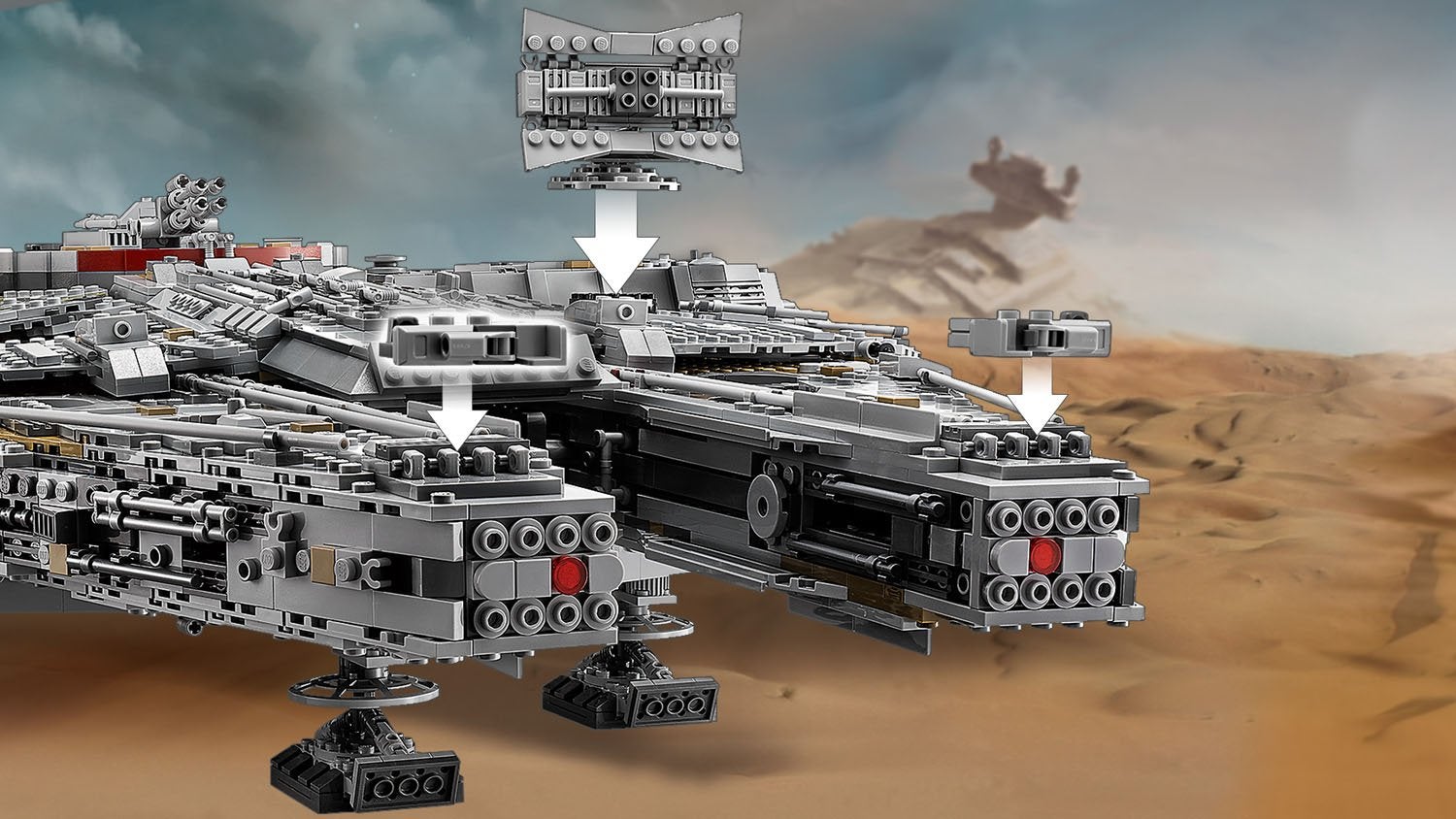 LEGO Star Wars 75192, Millennium Falcon