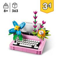 LEGO Creator 31169, Skrivemaskin med blomster