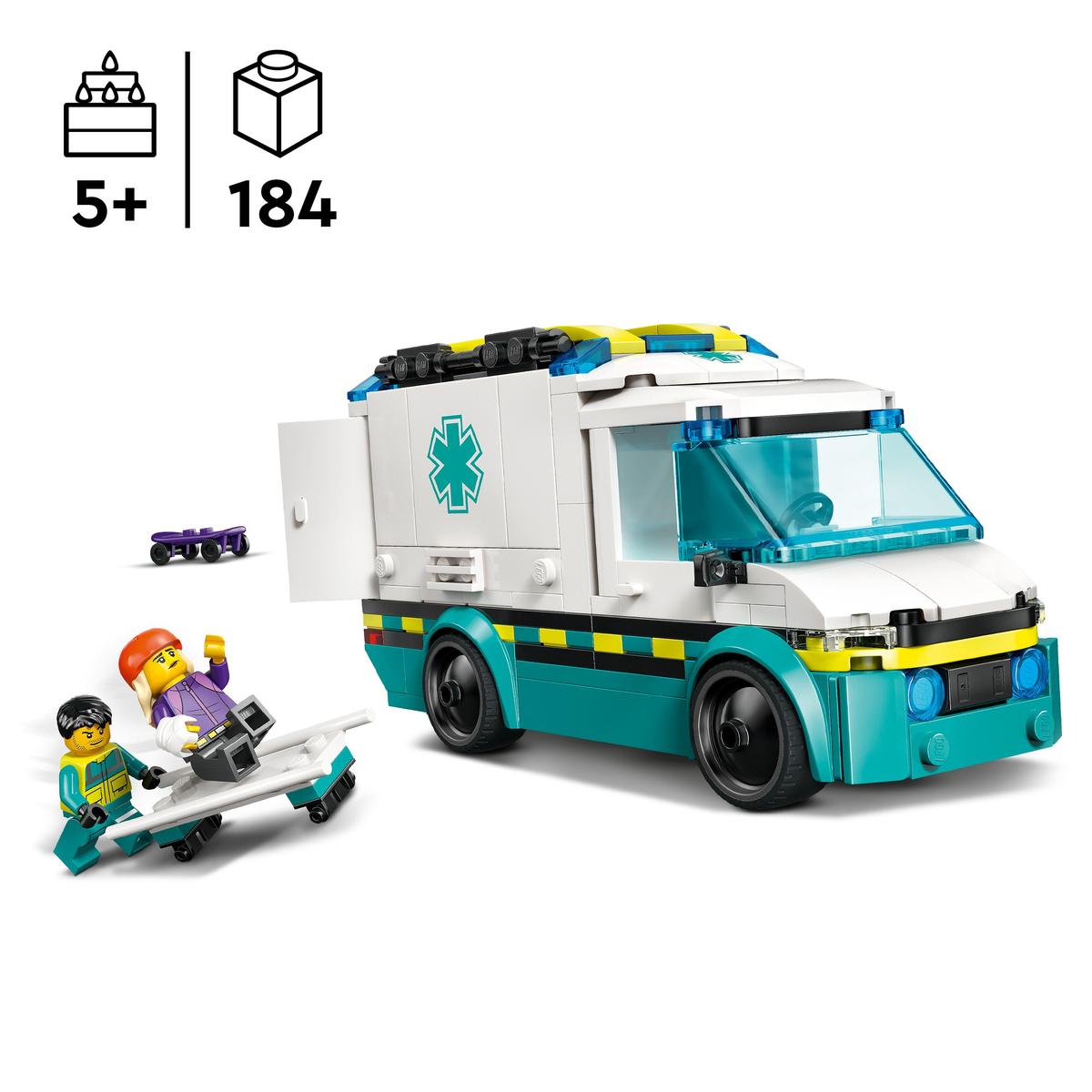 LEGO City Great Vehicles 60451, Akutt ambulanse
