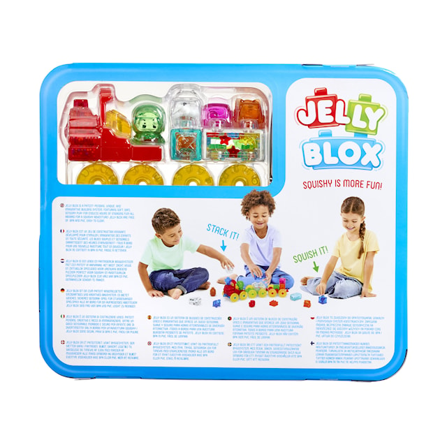 Jelly Blox Togsett - myke byggeklosser