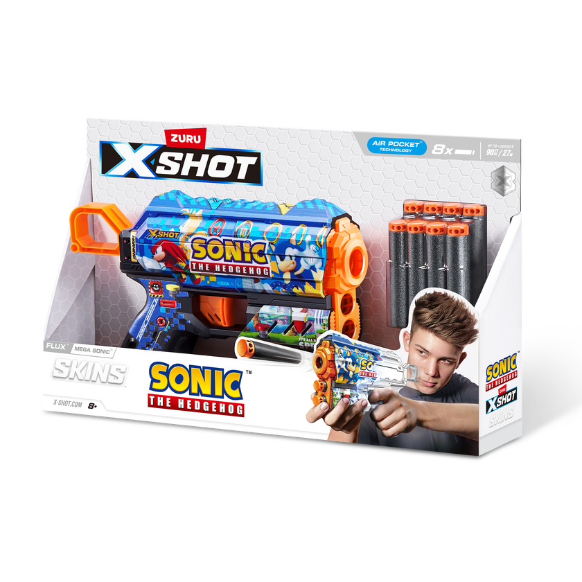 XSHOT SKINS-FLUX (8 piler) SONIC