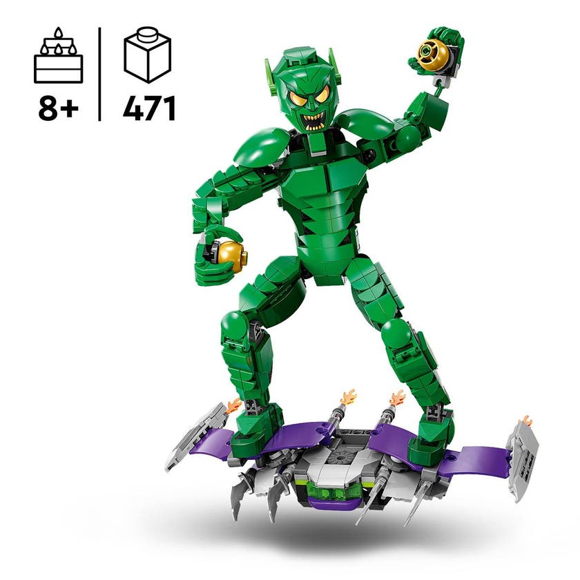 LEGO Marvel 76284, Byggefigur – Green Goblin