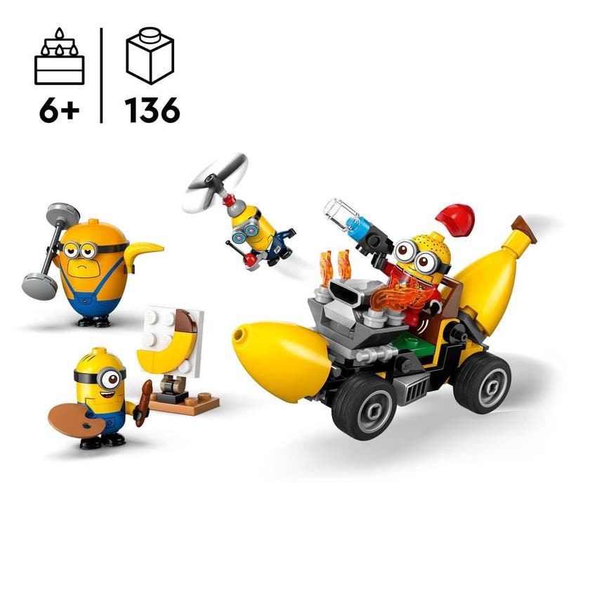 LEGO Despicable Me 75580, Minions og bananbil