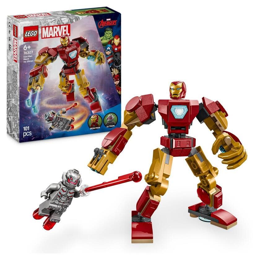 LEGO Super Heroes Marvel 76307, Iron Mans robot mot Ultron