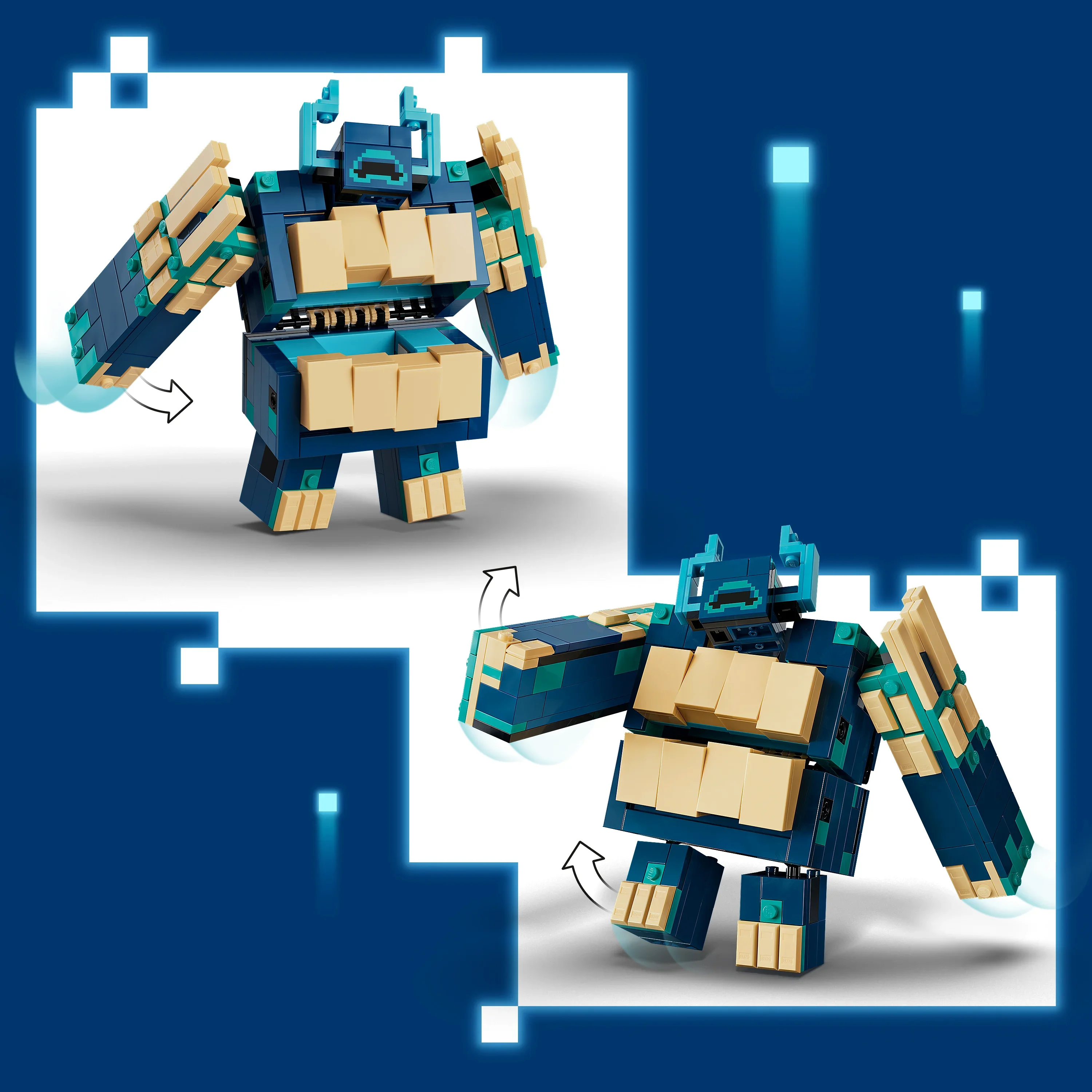 LEGO® Minecraft 21591, Kampen mot den forvrengte vokteren