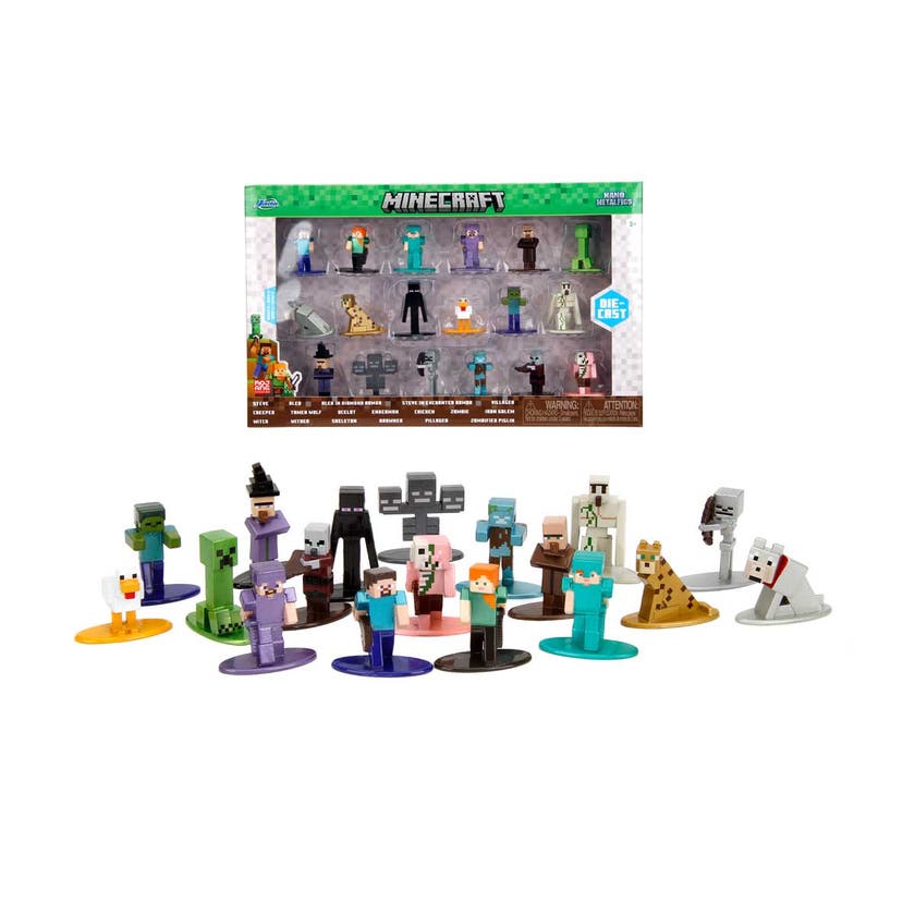 Jada Toys Minecraft Multipakke Nanofigurer, Bølge 12