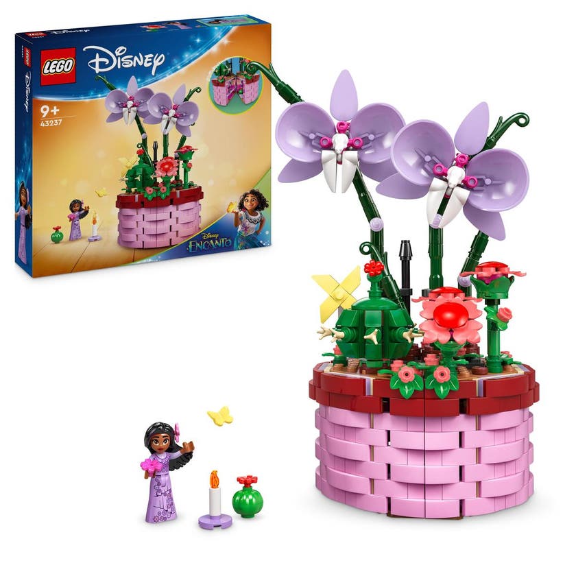 LEGO Disney™ 43237, Isabelas blomsterpotte