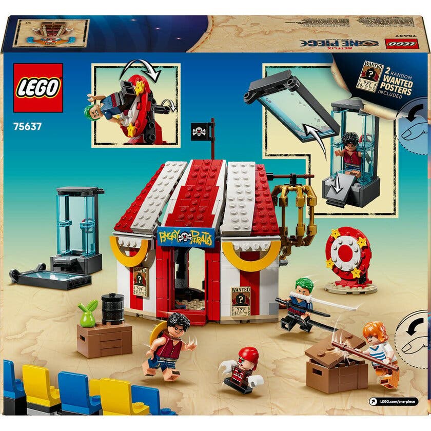 LEGO ONE PIECE 75637, Klovnevognenes sirkustelt