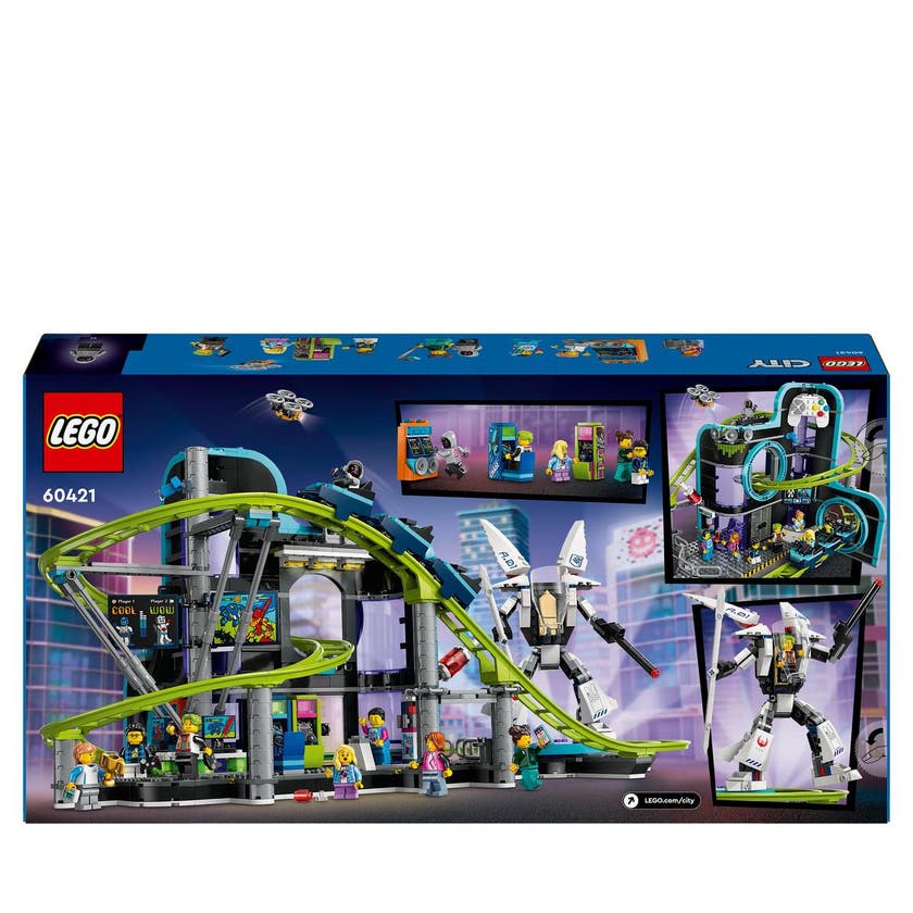 LEGO City 60421, Robot World berg-og dalbanepark