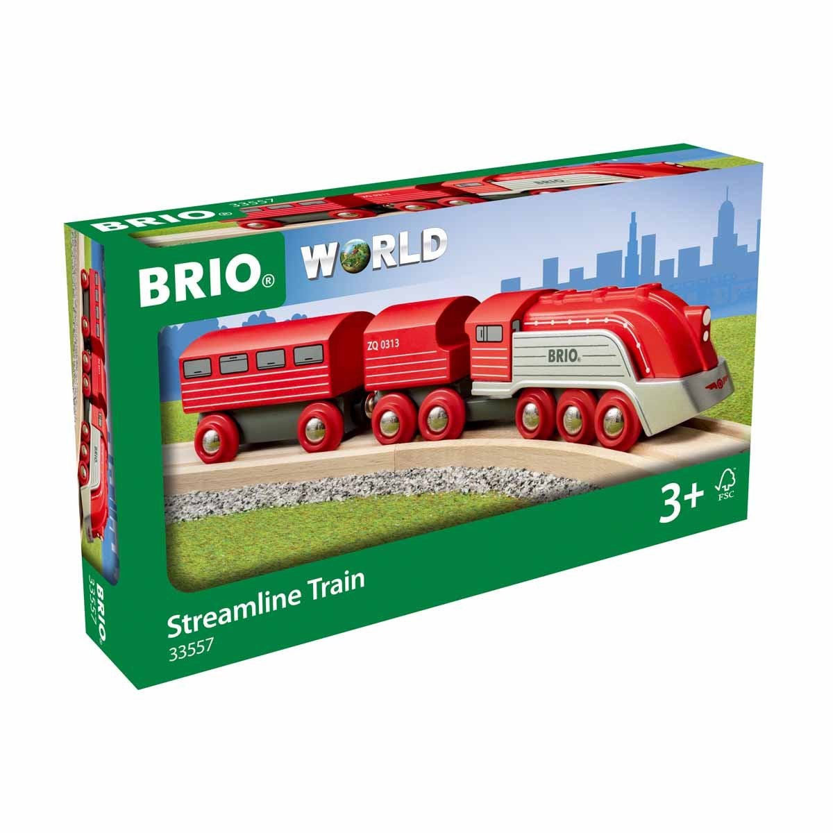 BRIO, Strømlinjeformet tog