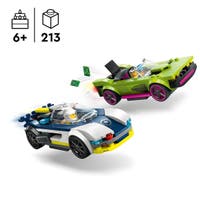 LEGO City 60415, Jakt med politibil og muskelbil