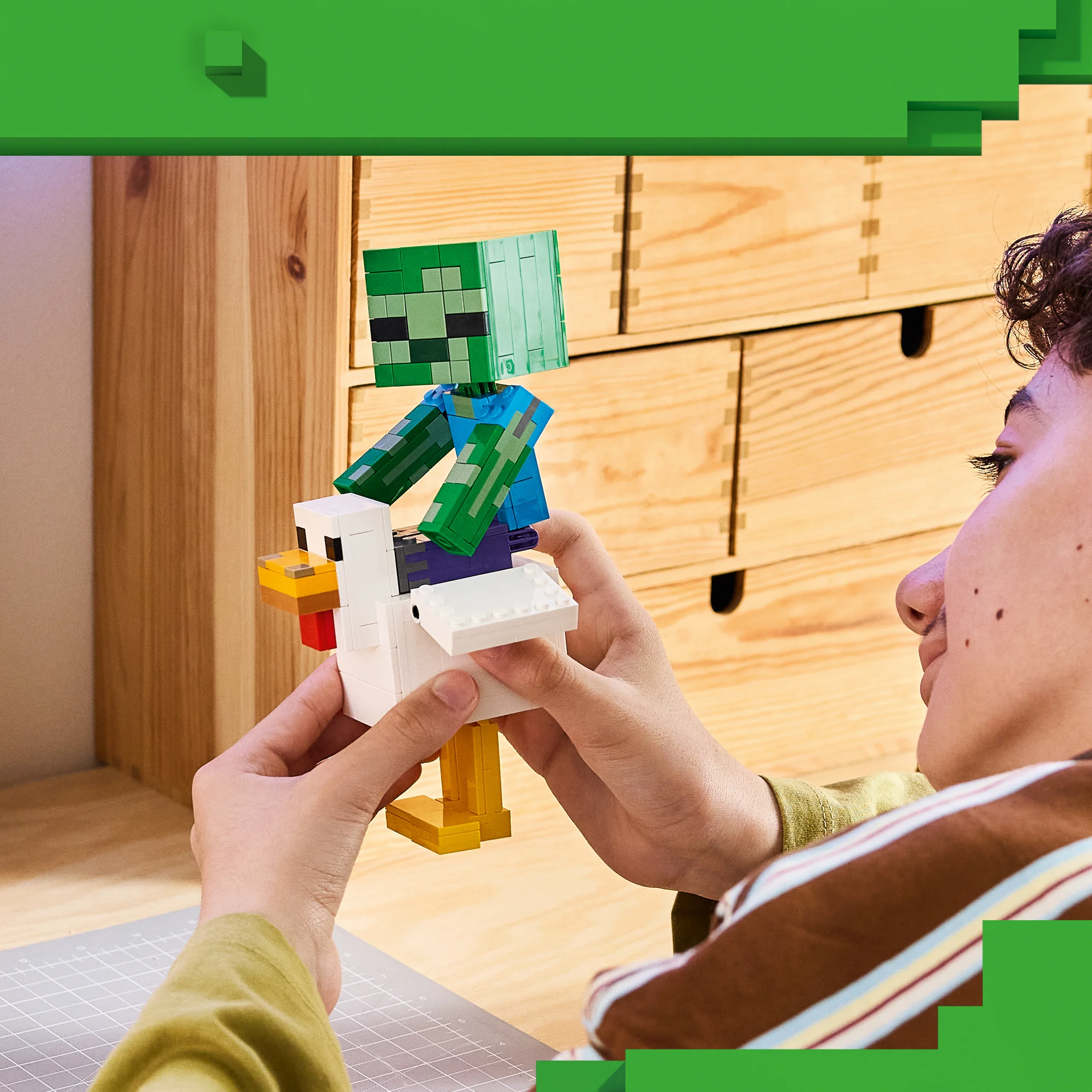 LEGO® Minecraft Hønerytter 21582