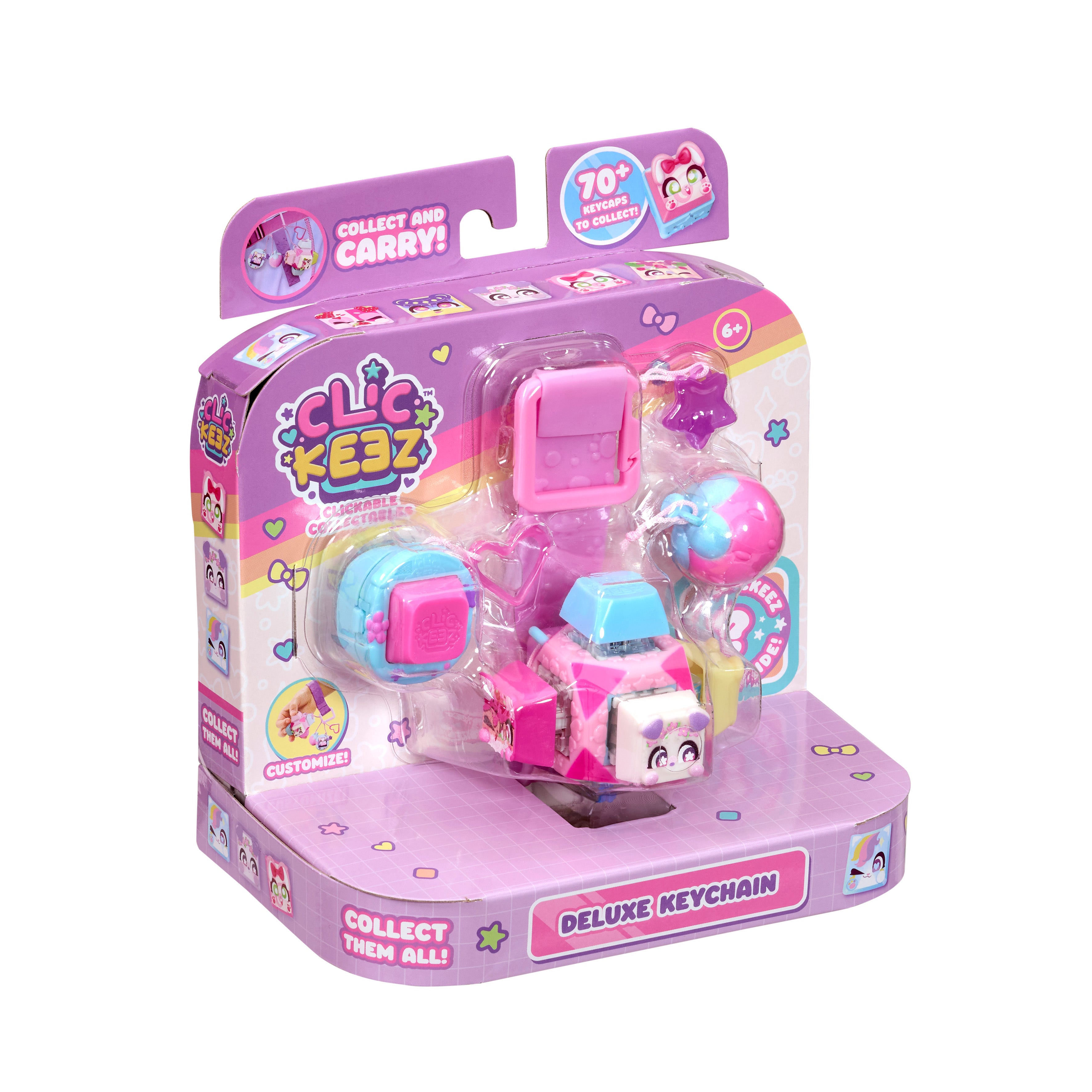 Clickeez Deluxe nøkkelring - klikknapper