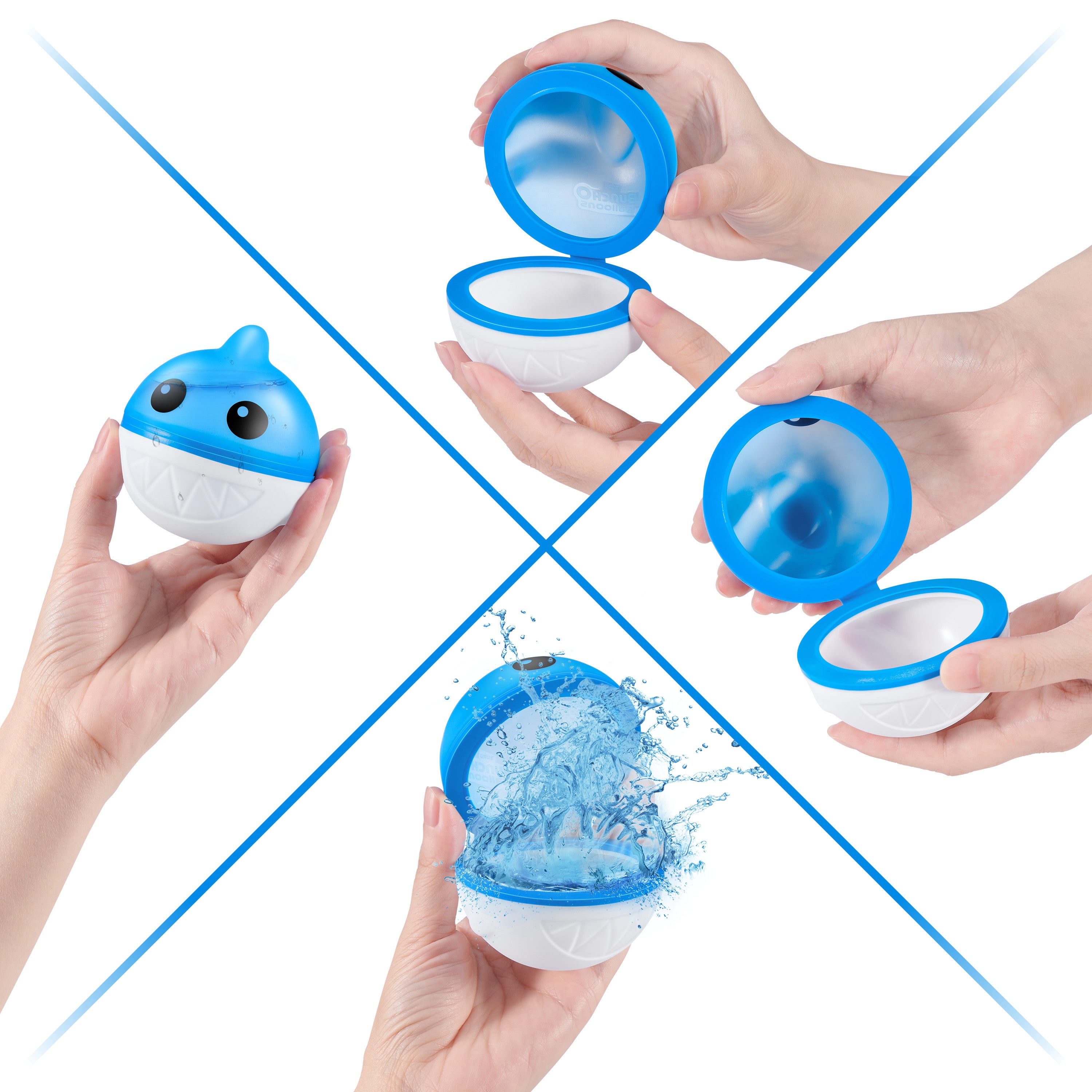 Bunch O Balloons - Reusable S1 Shark,3PK