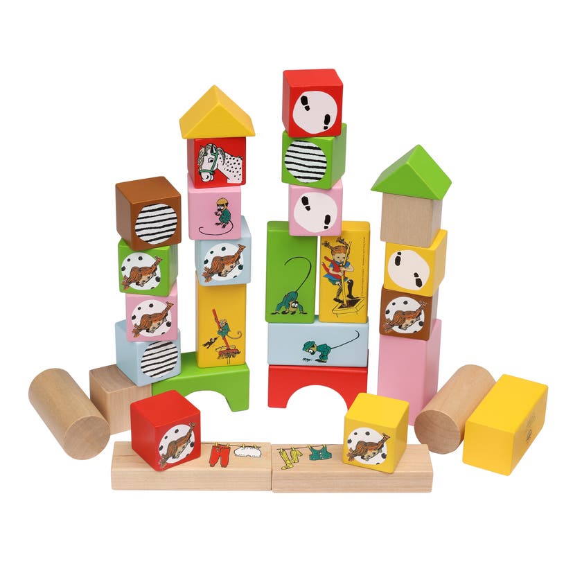 Pippi Byggklosser 30 Stk