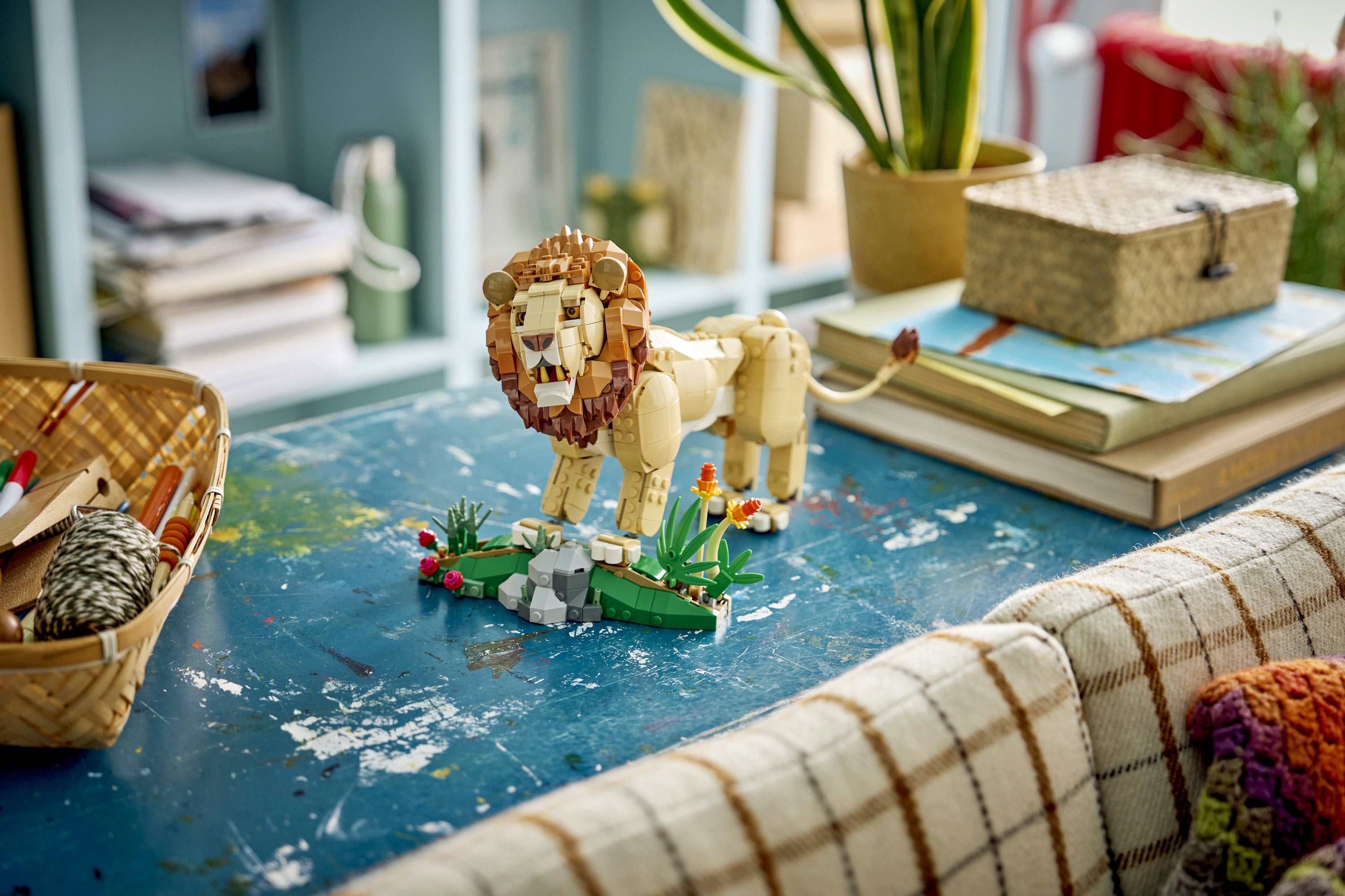 LEGO® Creator 3-i-1 Ville dyr: Majestetisk løve 31386