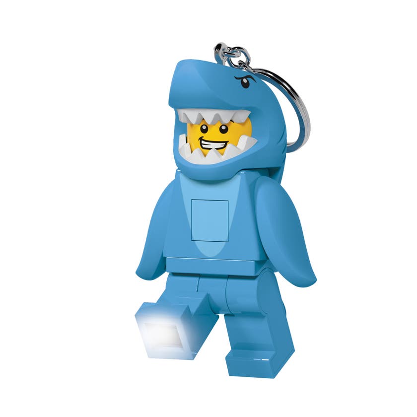 LEGO ICONIC, SHARK SUIT GUY Nøkkelring med LED-lys