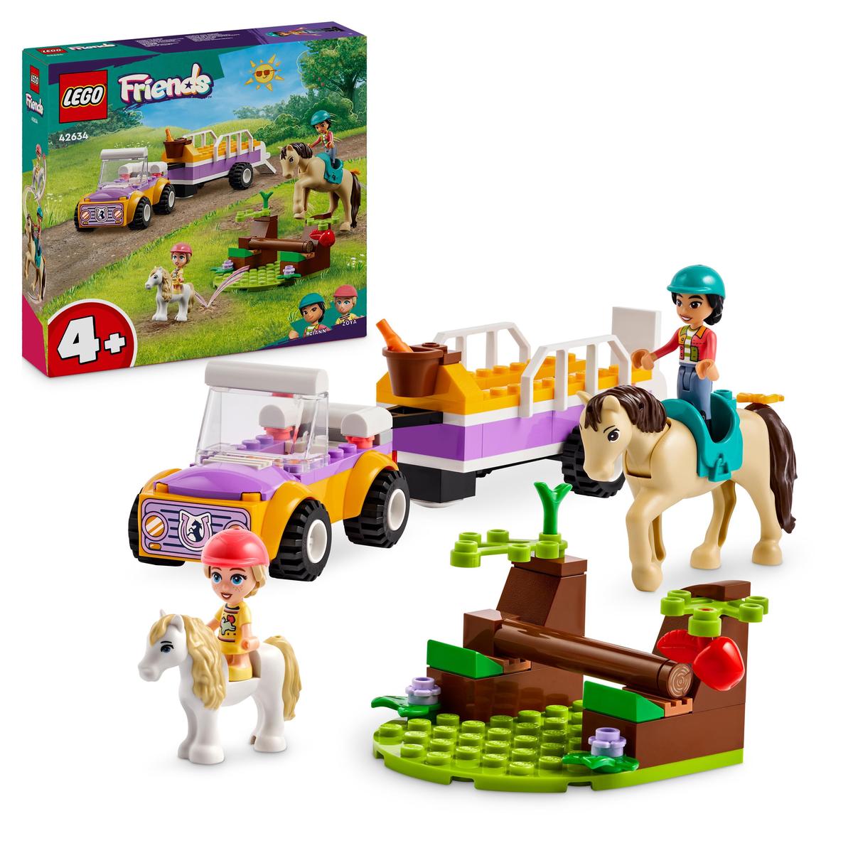 LEGO Friends 42634, Hest- og ponnivogn