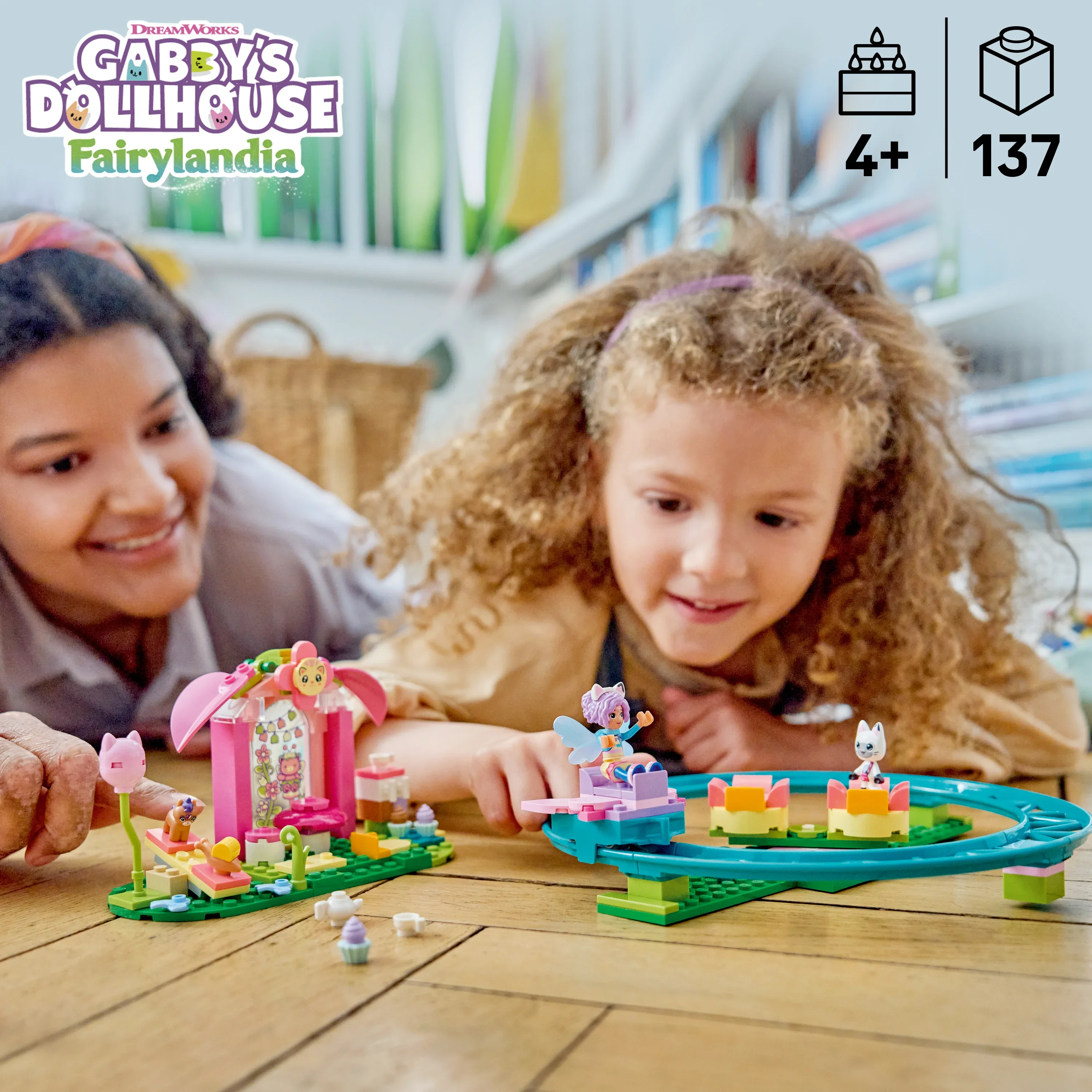 LEGO® Elvekarusell og teparty
