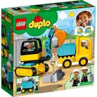 LEGO Duplo 10931, Lastebil og gravemaskin