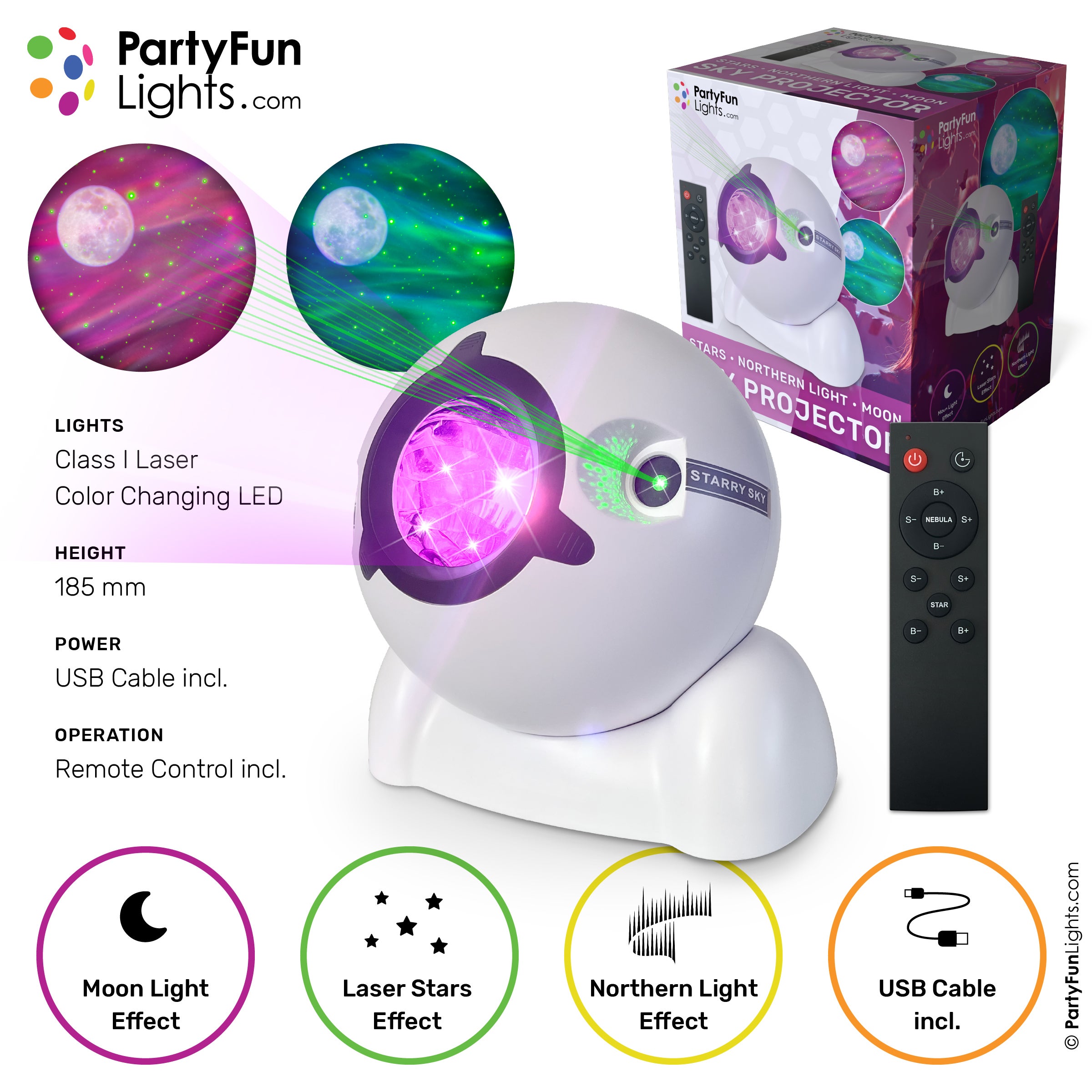 Stage - Stjerneprosjektor