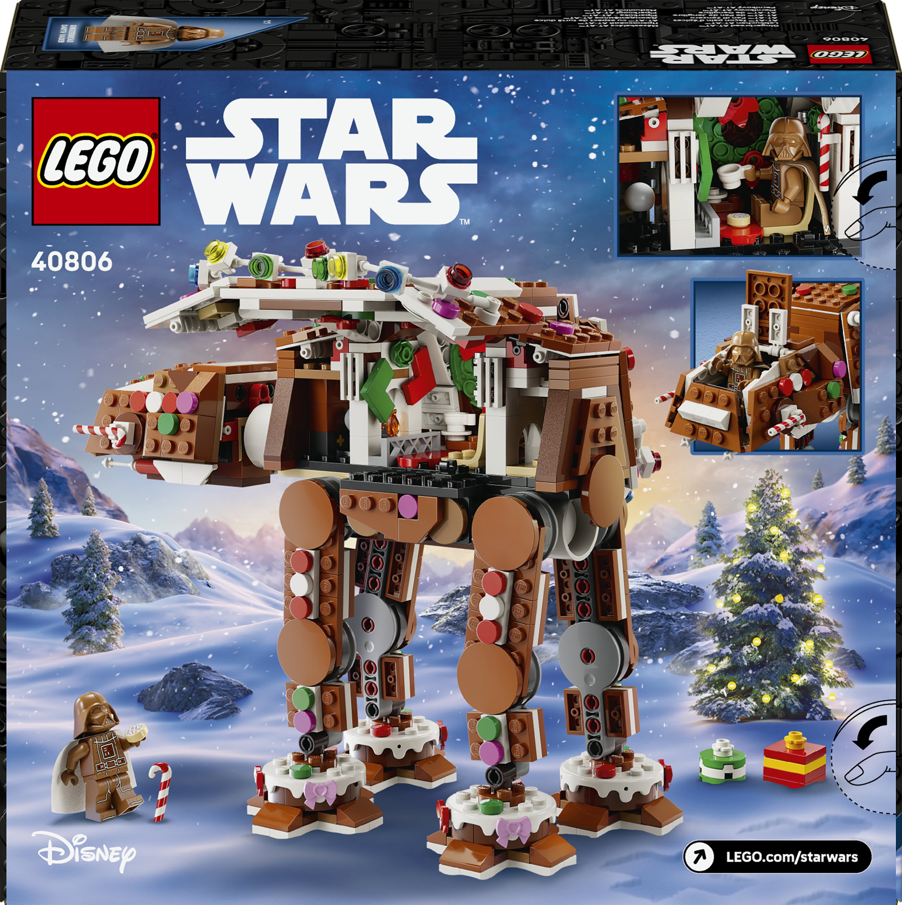 LEGO® Star Wars Pepperkakshus AT-AT 40806