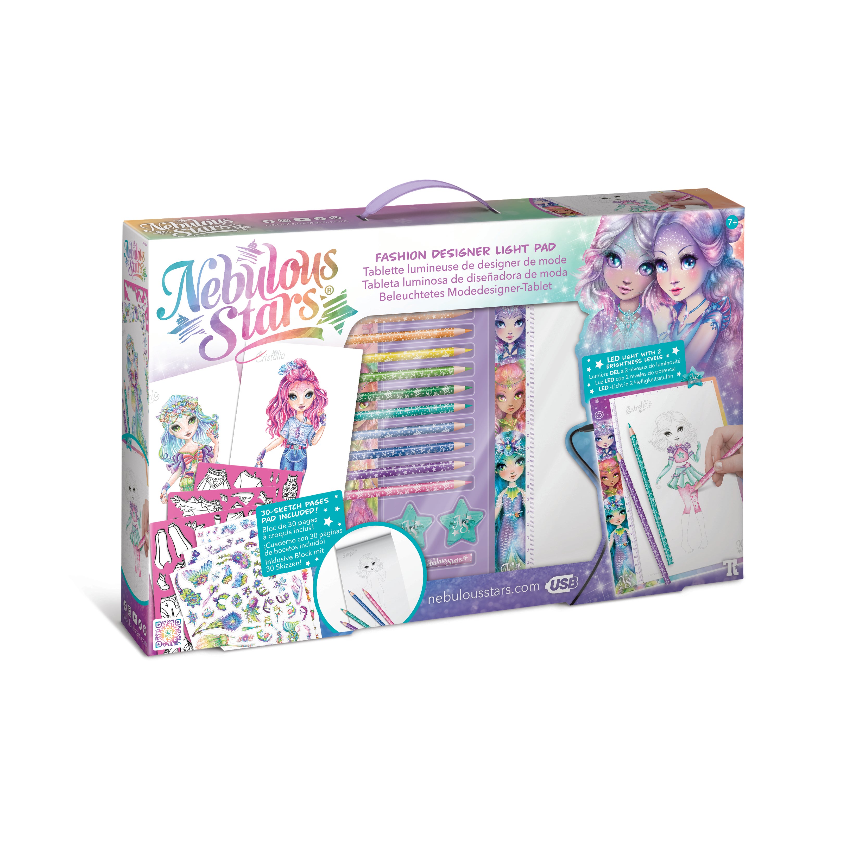 Nebulous Stars Fashion Designer Lysplatte