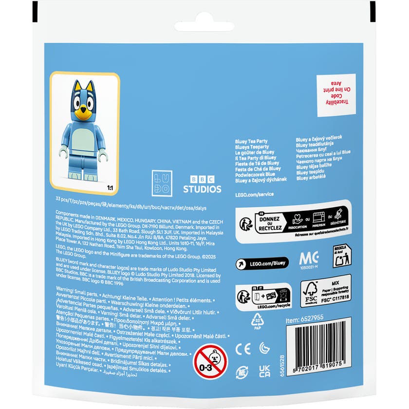 LEGO Bluey 30687, Blueys teselskap