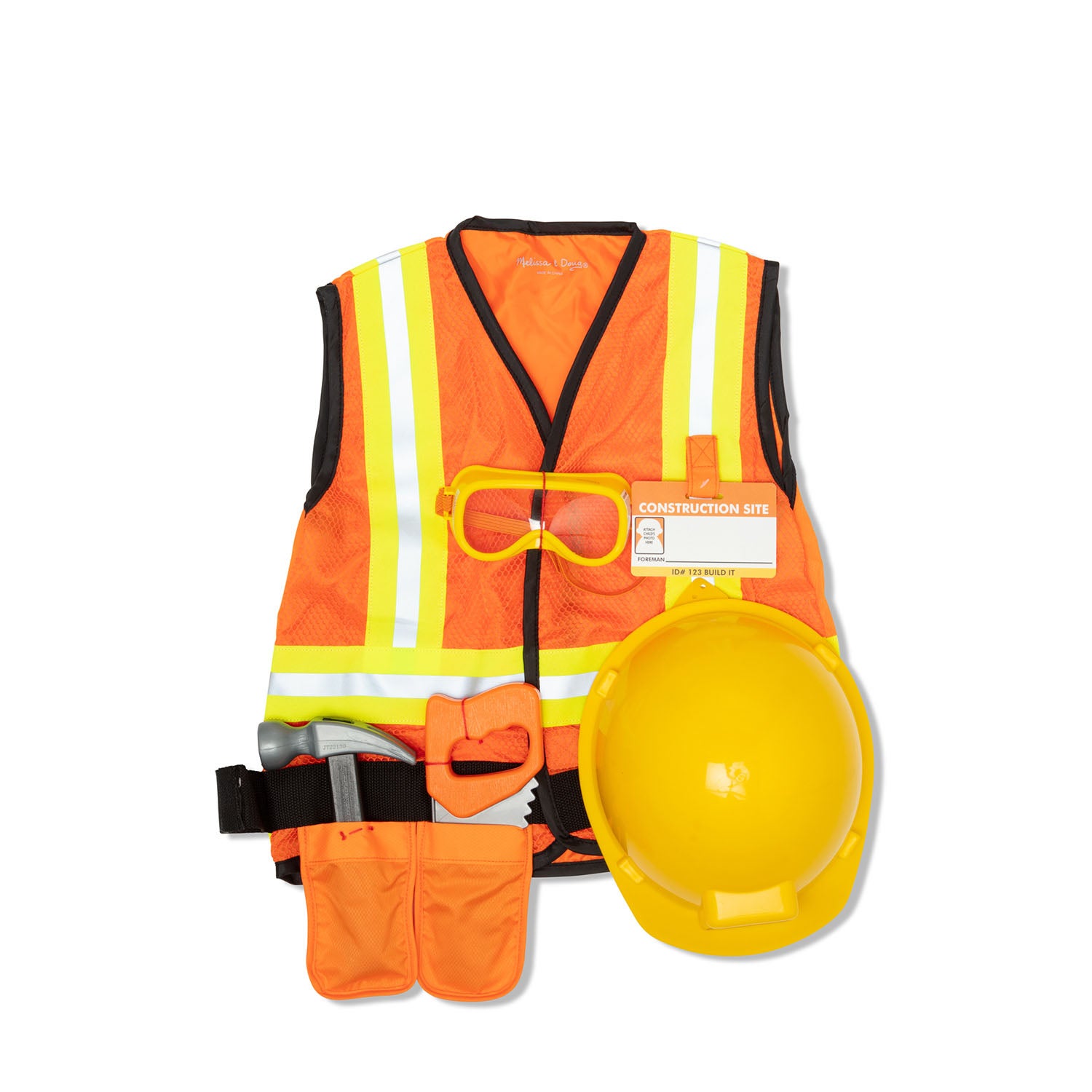 Role Play Costume Set Construction worker
