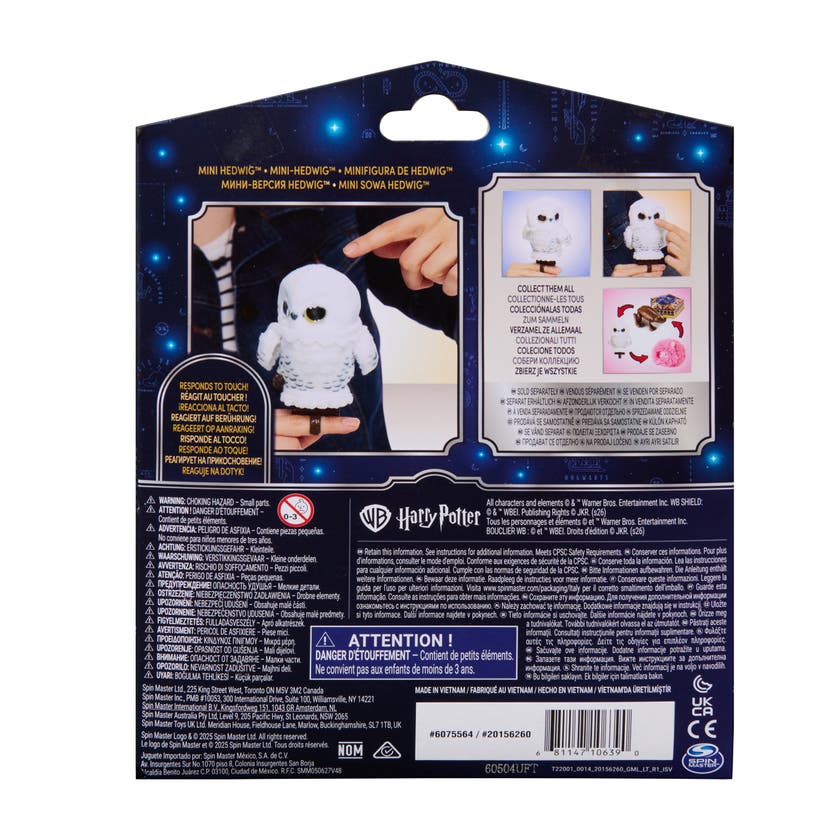 Harry Potter Mini Hedwig, Interaktiv Uggleke