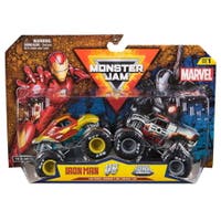 Monster Jam 1:64 Marvel 2-pakning - Iron: War Machine