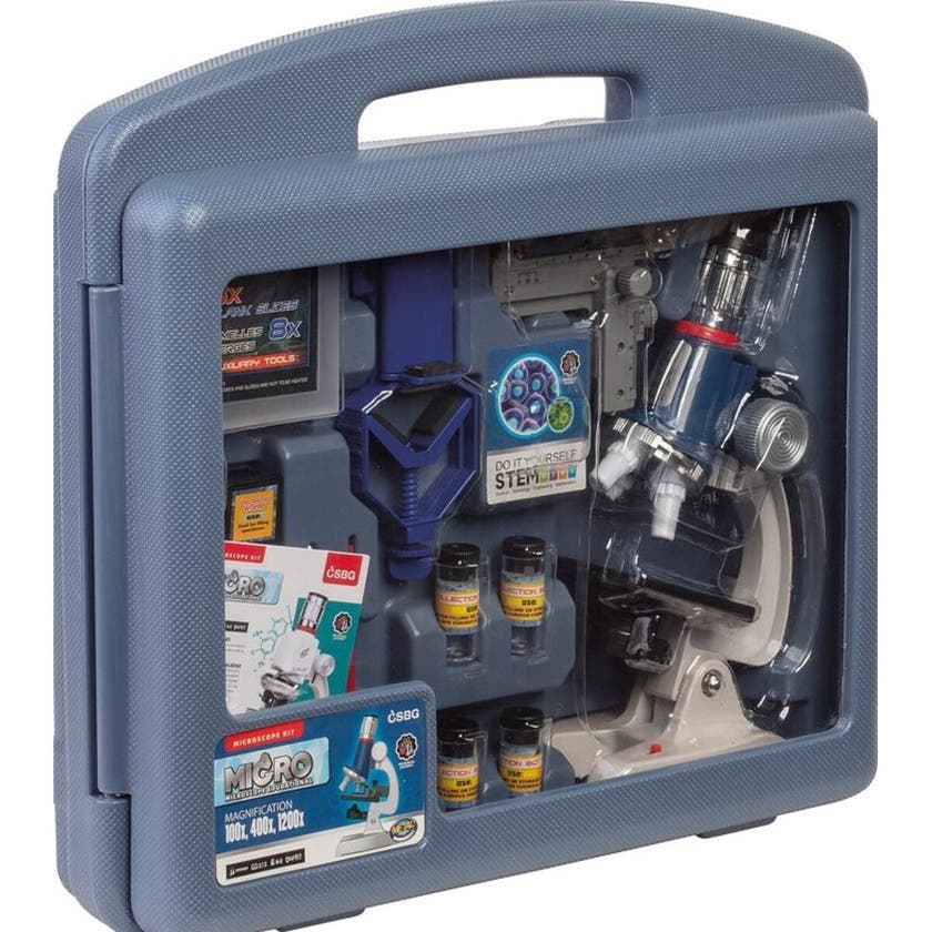 Spy Agent Mikroskop Kit 14 deler