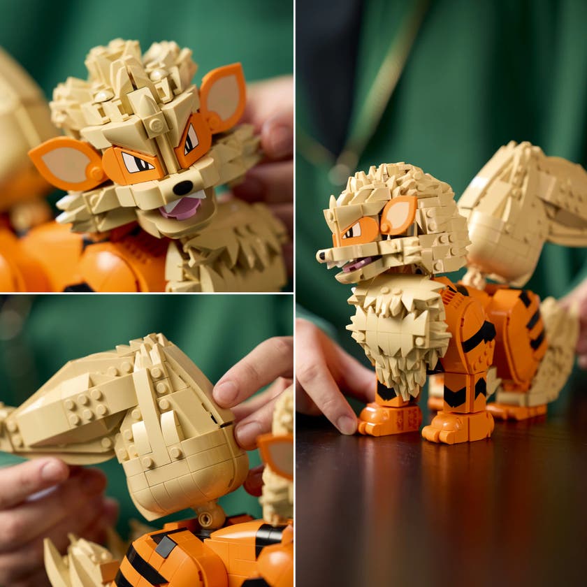 LEGO® Pokémon 72160 Arcanine, Samlerstatue for Voksne