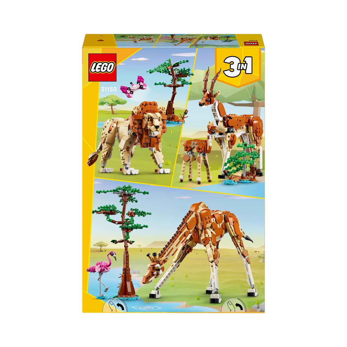 LEGO Creator 31150, Ville safari dyr