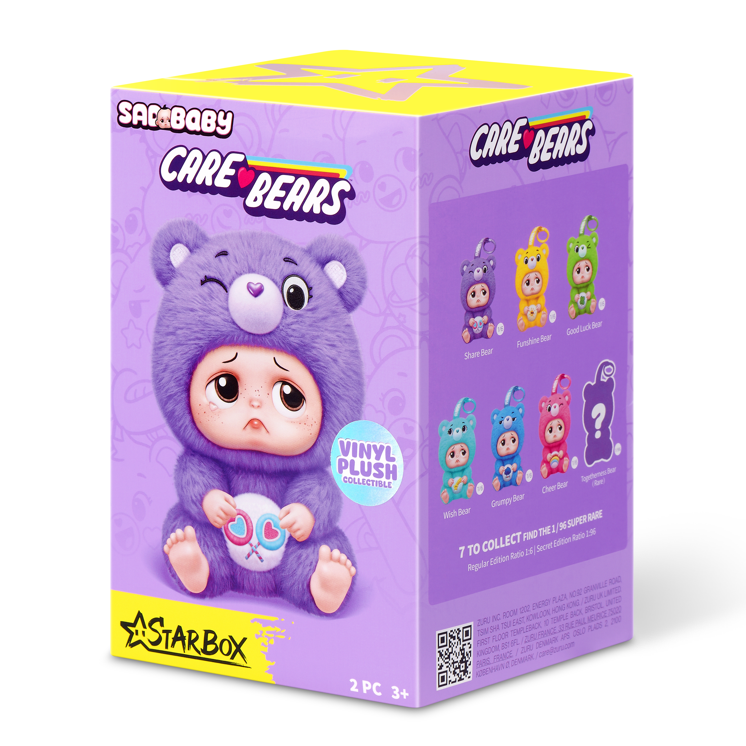 Care Bears Sad Baby nøkkelringer blindboks