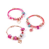 Make It Real - Halo Charms Bracelets Think Pink