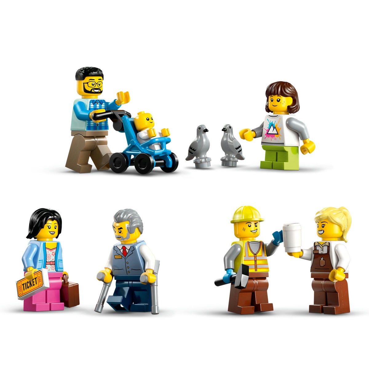 LEGO City 60469, Sentralstasjon