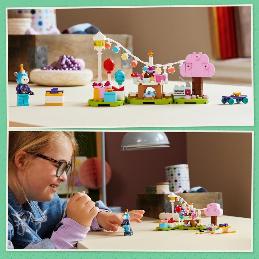 LEGO Animal Crossing 77046, Bursdagsfest hos Julian