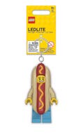 HOT DOG MAN Nøkkellykt: nøkkelring med LED-lys