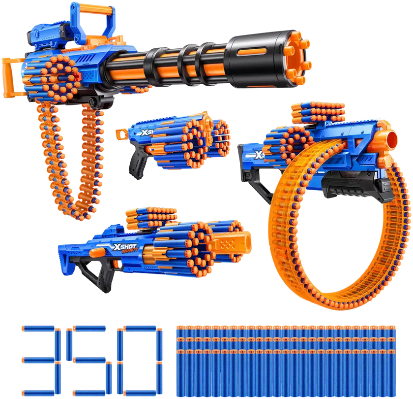 X-SHOT Insanity Mix Combo Blaster-sett