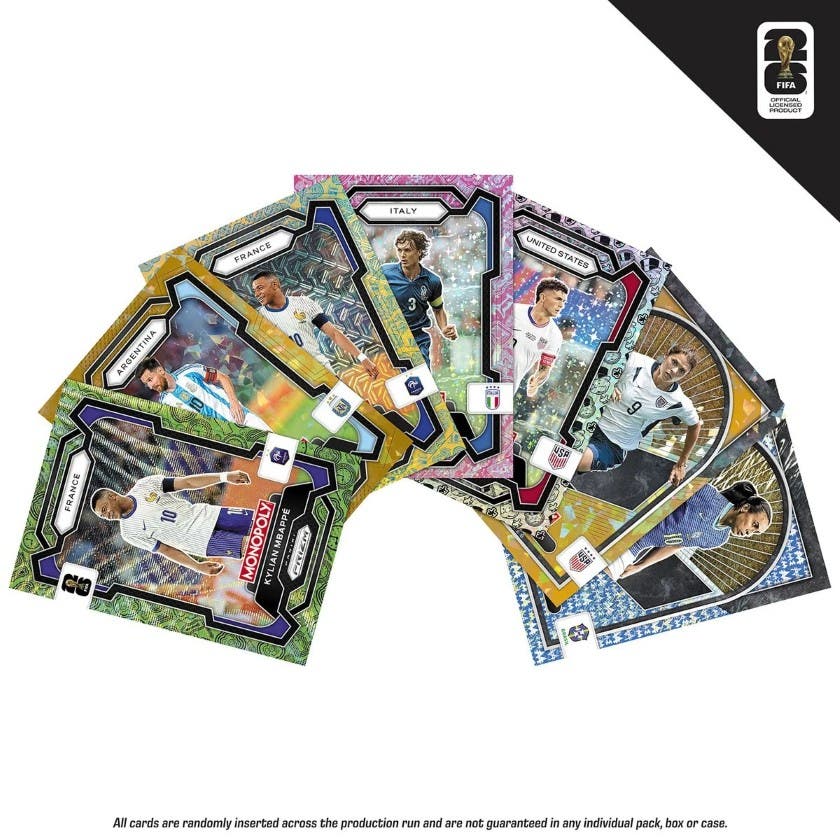 Monopoly FIFA Legends Booster Pack – 24 samlekort