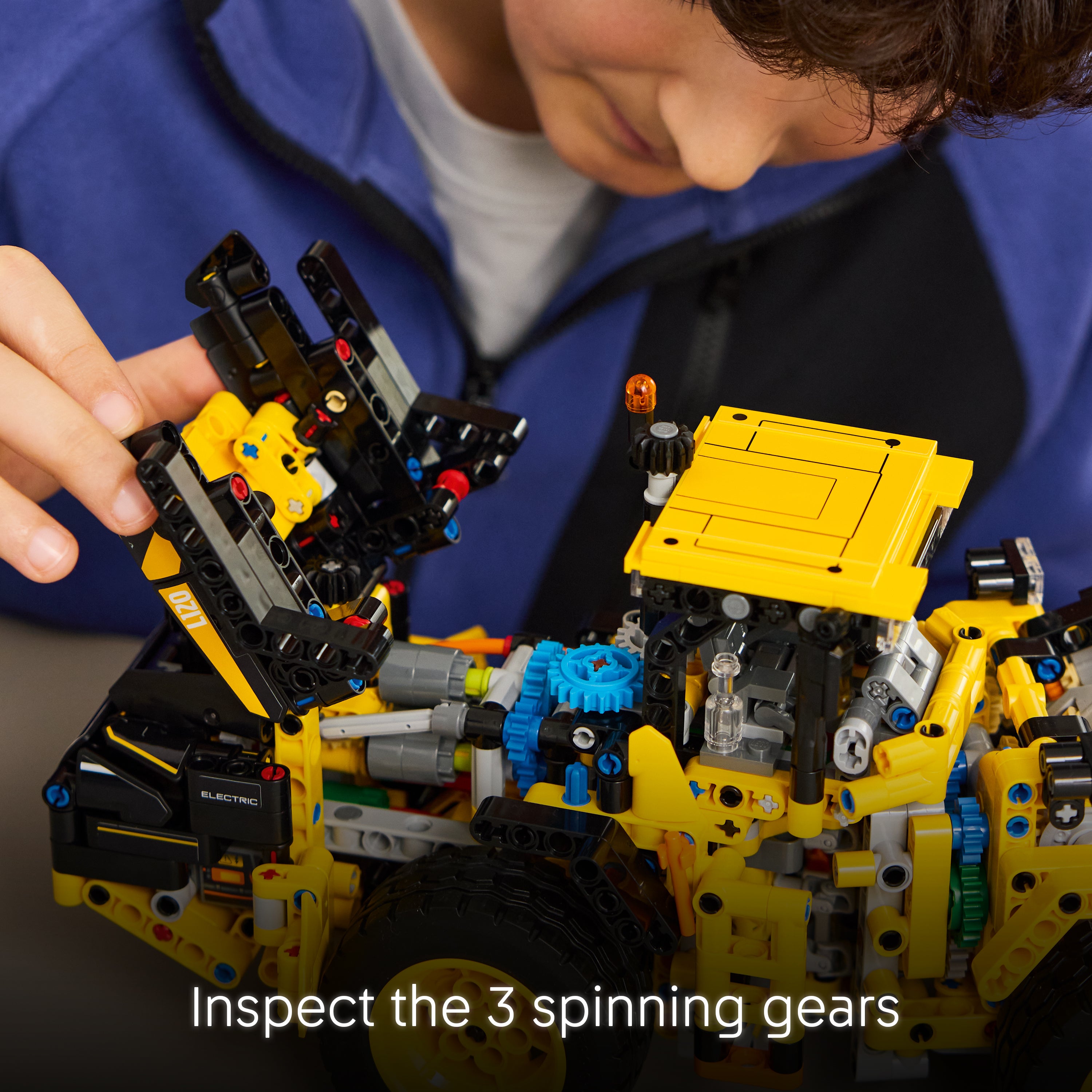 LEGO Technic 42209, Volvo L120 elektrisk hjullaster