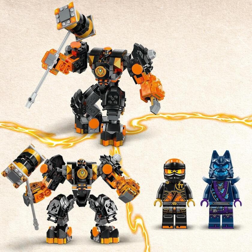 LEGO NINJAGO 71806, Coles elementjordrobot